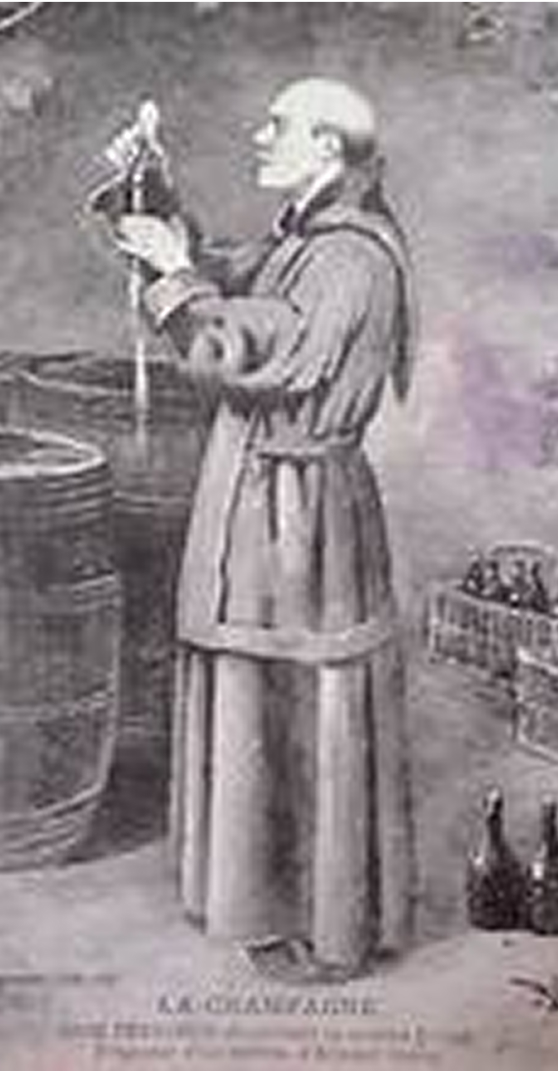 Dom Pérignon - Moine bénédictin